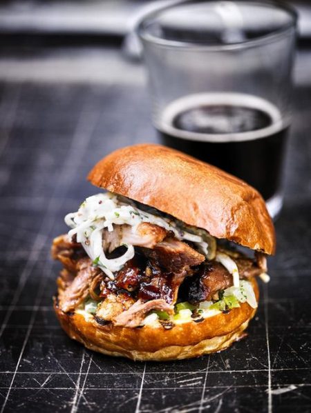 Tennessee pork shoulder burger