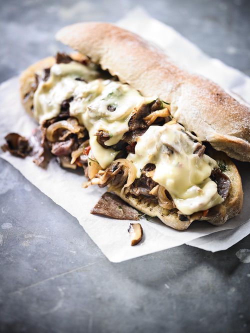 Philly cheese Steak sandwich